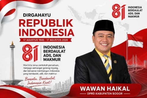Wawan Hikal Kurdi Ajak Masyarakat Perkokoh Persatuan di HUT RI ke-81